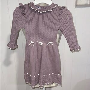 Blueberi Boulevard Lavender Knit Dress